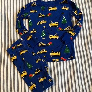 Hanna Andersson Christmas trucks jammies